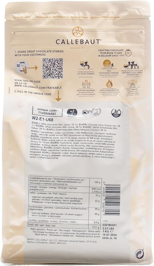 Callebaut Chocolate Combo, 400 g